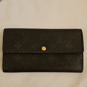 Dark Brown Louis Vuitton Women's Wallet